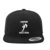 Wool Blend Flat Bill Snapback Cap Thumbnail
